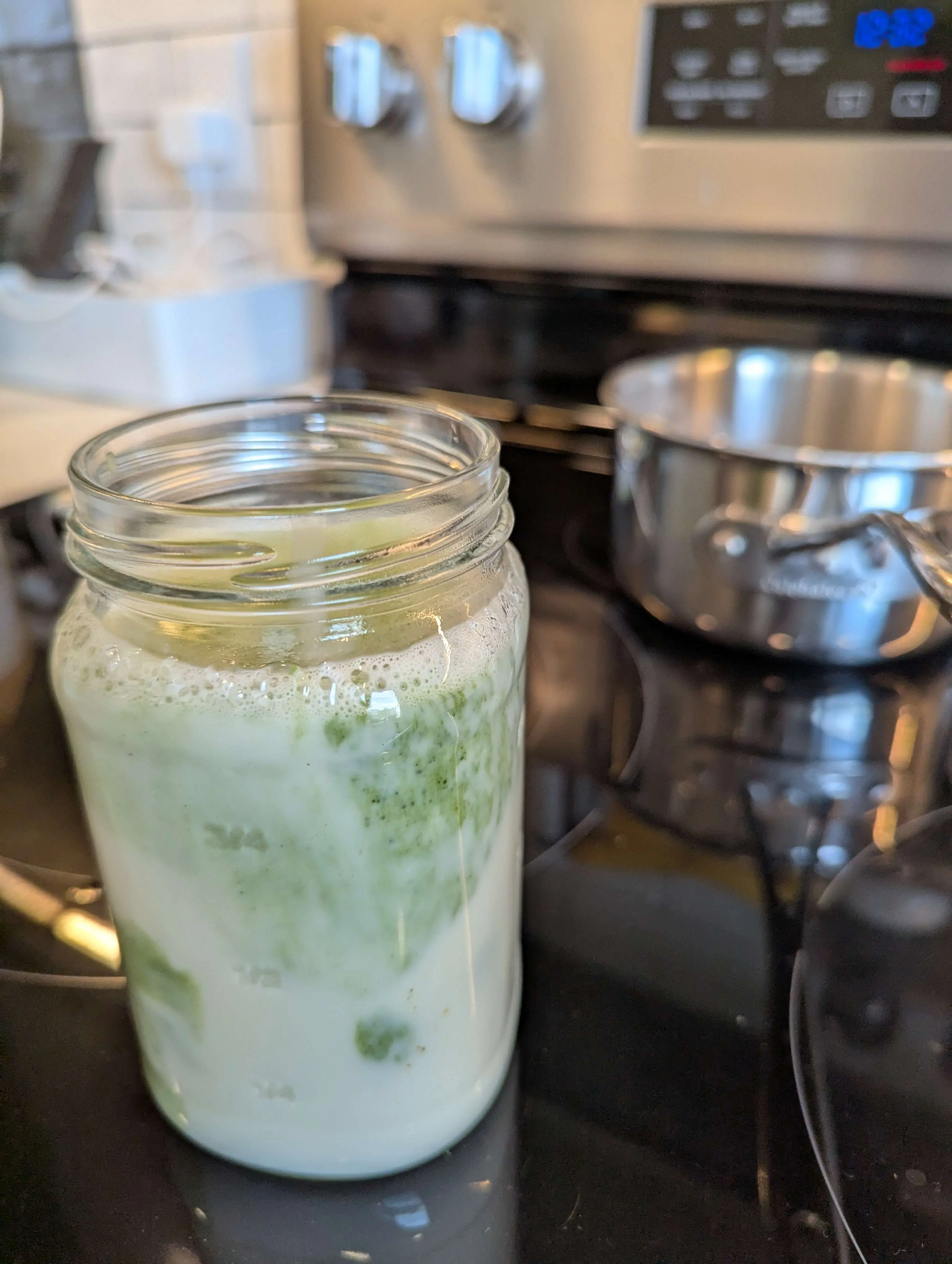 Gen's matcha latte at home