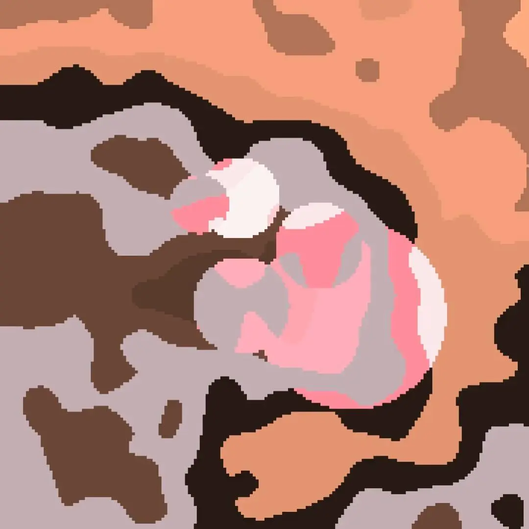 Parametric art cover photo, Titled Ice Cream Drippy