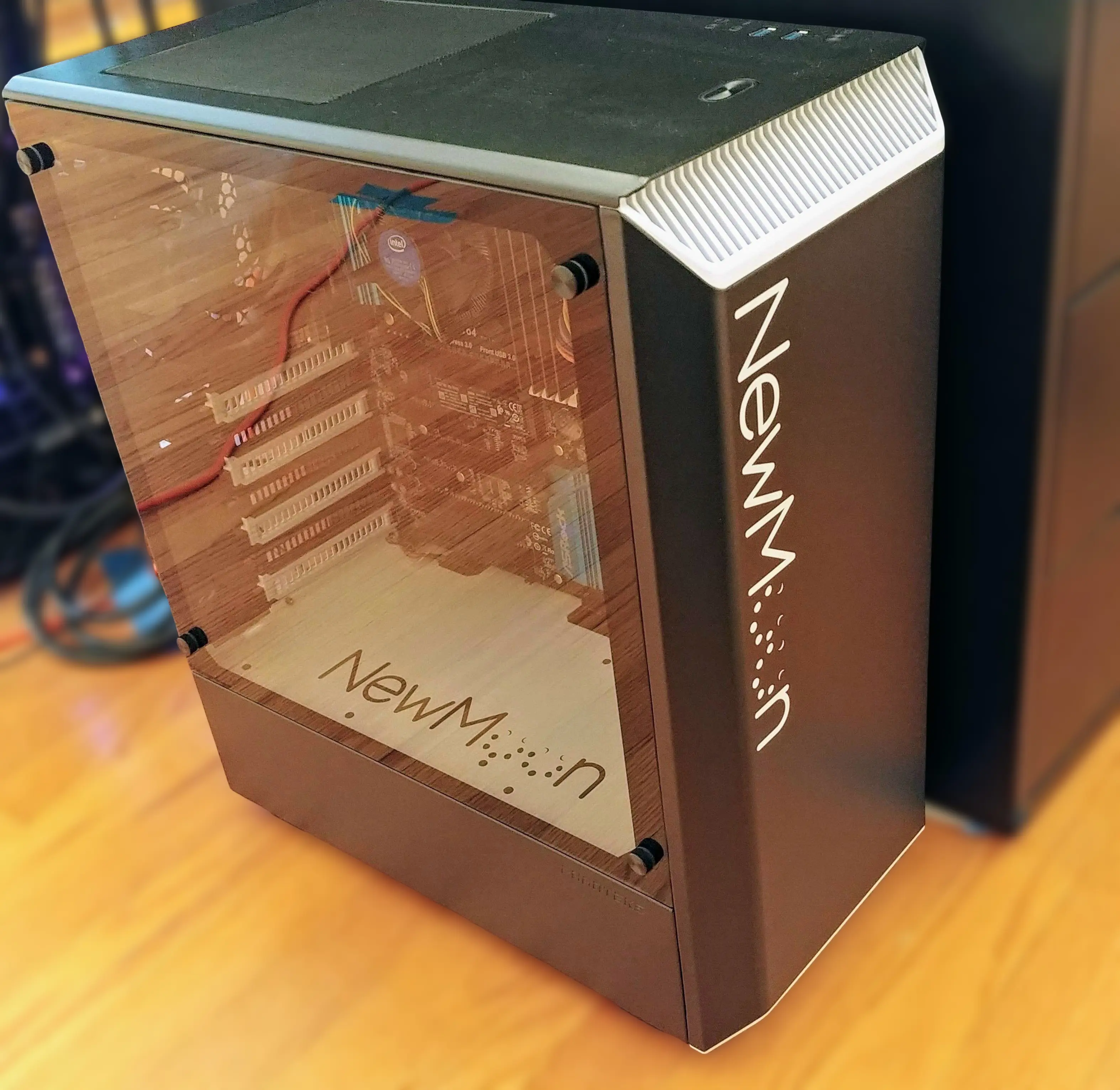 First home server being set up